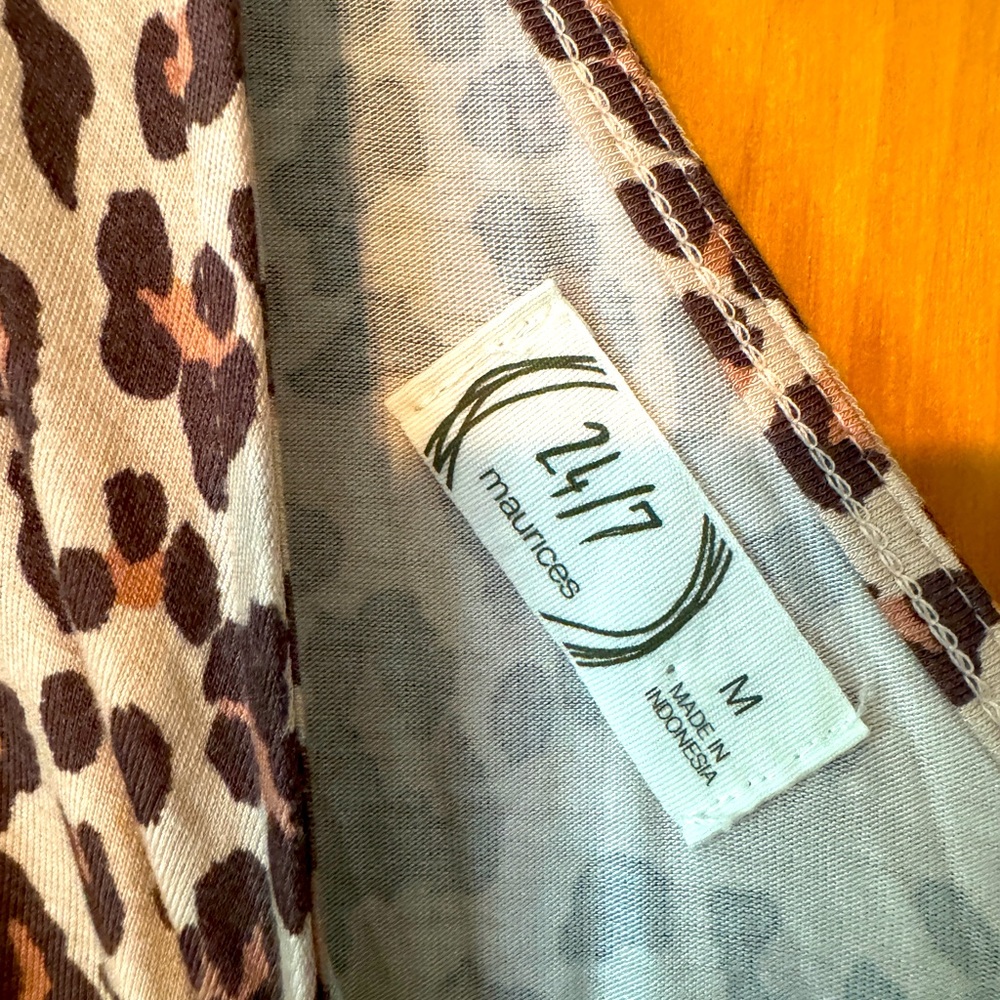 Super Soft Leopard Dress (with pockets!) Maurice’s brand
